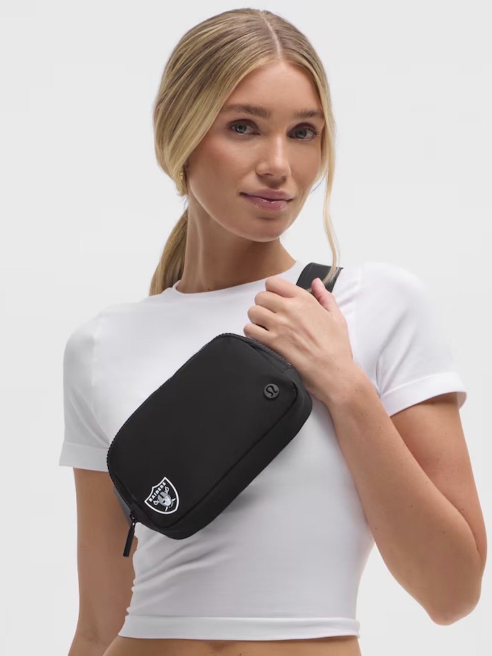 Lululemon Black Crossbody Belt Bag